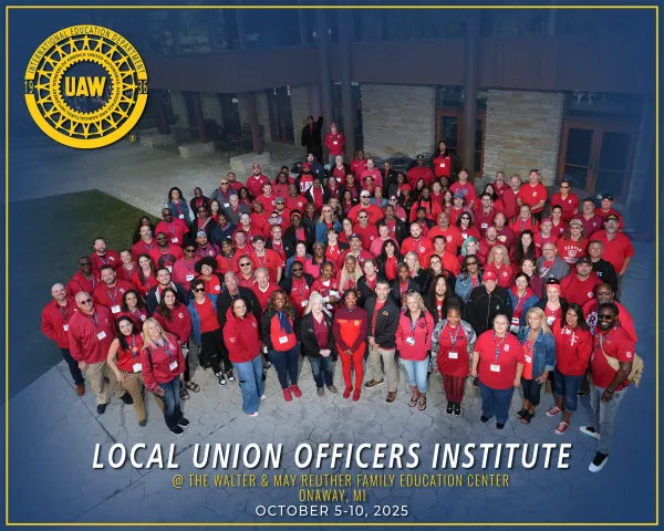 RECAP: 2025 Local Union Officers Institute | UAW Local 51