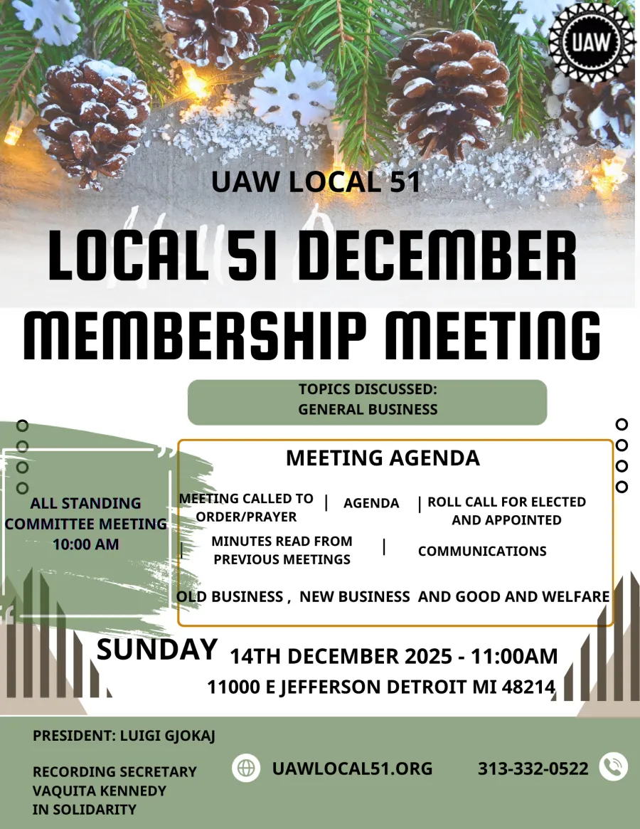 2025 December meeting